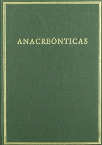 Books Frontpage Anacreónticas