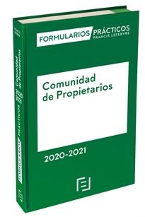 Books Frontpage Formularios Prácticos Comunidades de Propietarios 2020-2021