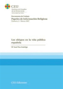 Books Frontpage Los obispos en la vida pública española