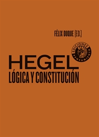 Books Frontpage Hegel: Lógica y Constitución