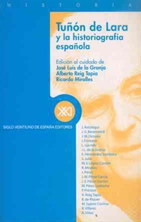 Books Frontpage Tuñón de Lara y la historiografía española