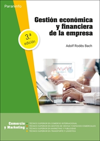 Books Frontpage Gestión económica y financiera de la empresa 3.ª edición 2023