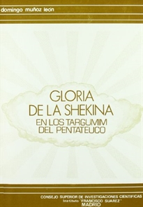 Books Frontpage Gloria de la Shekina en los Targumim del Pentateuco