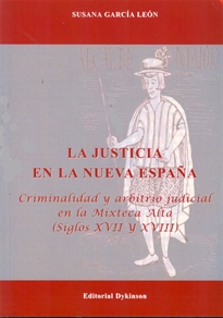 Books Frontpage La justicia en la nueva España