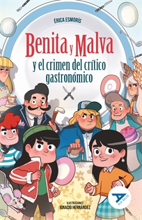 Books Frontpage Benita y Malva y el crimen del crítico gastronómico