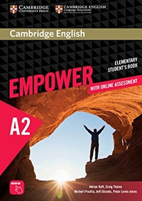 Books Frontpage Cambridge English Empower Elementary Student's Book with Online Assessment and Practice