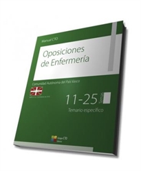 Books Frontpage Manual CTO de Enfermería - País Vasco (BOPV nº 33 15 de febrero 2018) Temario Específico Temas 11-25