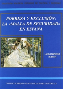 Books Frontpage Pobreza y exclusión: la malla de seguridad en España