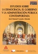 Front pageEstudios Sobre Democracia, Gobierno Y Administración Pública Contemporánea
