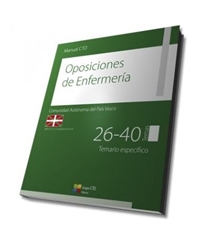 Books Frontpage Manual CTO de Enfermería - País Vasco (BOPV nº 33 15 de febrero 2018) Temario Específico Temas 26-40