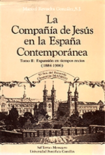 Books Frontpage La Compañía de Jesús en la España Contemporánea