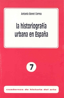 Books Frontpage La historiografía urbana en España