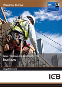 Books Frontpage Tarjeta Profesional de la Construcción (TPC). Encofrados