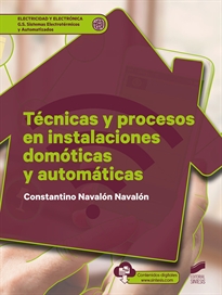 Books Frontpage Técnicas y procesos en instalaciones domóticas y automáticas