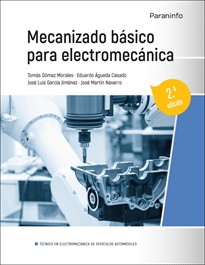 Books Frontpage Mecanizado básico para electromecánica 2.ª edición 2023