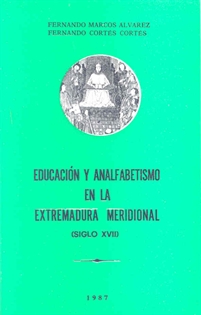 Books Frontpage Educación y analfabetismo en la Extremadura meridional