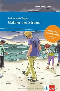 Books Frontpage Gefahr am Strand - Libro + audio descargable (Colección Stadt, Land, Fluss)