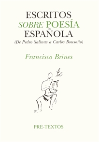 Books Frontpage Escritos sobre poesía española