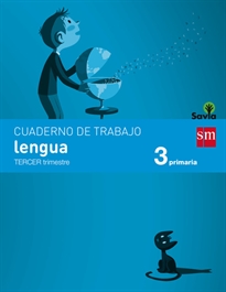 Books Frontpage Cuaderno de lengua. 3 Primaria, 3 Trimestre. Savia