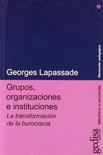 Books Frontpage Grupos, organizaciones e instituciones