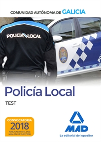 Books Frontpage Policía Local de la Comunidad Autónoma de Galicia. Test