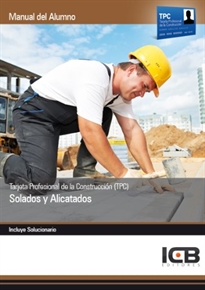 Books Frontpage Tarjeta Profesional de la Construcción (TPC). Solados y Alicatados