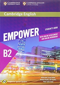 Books Frontpage Cambridge English Empower for Spanish Speakers B2 Student's Book with Online Assessment and Practice and Online Workbook
