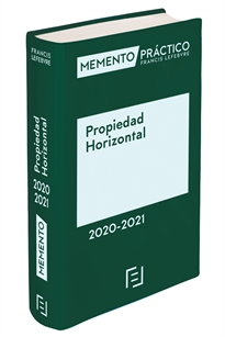 Books Frontpage Memento Propiedad Horizontal 2020-2021