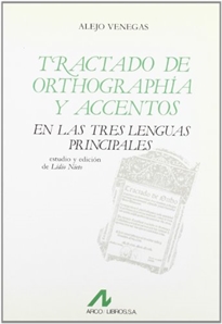 Books Frontpage Tractado de orthographía y accentos en las tres lenguas principales