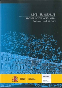 Books Frontpage Leyes Tributarias. Recopilación normativa. Decimosexta edición 2019