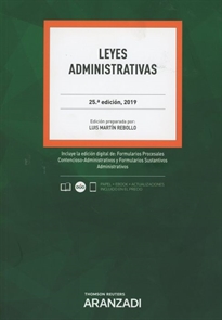 Books Frontpage Leyes Administrativas (Papel + e-book)