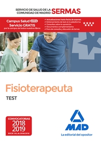 Books Frontpage Fisioterapeuta del Servicio de Salud de la Comunidad de Madrid. Test