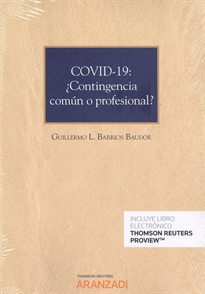 Books Frontpage COVID-19: ¿Contingencia común o profesional? (Papel + e-book)