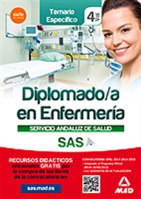 Books Frontpage Diplomado en Enfermería del Servicio Andaluz de Salud. Temario específico vol 4
