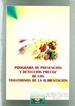 Front pagePrograma de Prevención y Detección Precoz de los Trastornos de la Alimentación