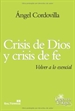 Front pageCrisis de Dios y crisis de fe
