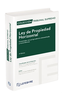 Books Frontpage Ley de Propiedad Horizontal Comentada 4ª edc