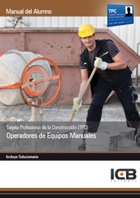 Books Frontpage Tarjeta Profesional de la Construcción (TPC). Operadores de Equipos Manuales