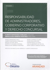 Books Frontpage Responsabilidad de administradores, gobierno corporativo y derecho concursal (Papel + e-book)