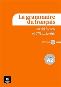 Books Frontpage La grammaire du français A2 en 44 leçons et plus de 220 activités