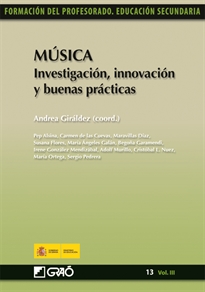 Books Frontpage Música. Investigación, innovacióny buenas prácticas