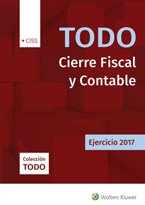 Books Frontpage TODO Cierre Fiscal y Contable. Ejercicio 2017