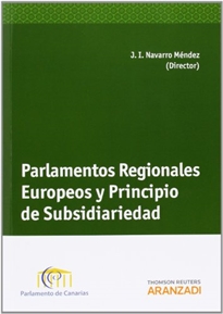 Books Frontpage Parlamentos regionales europeos y principio de subsidiariedad
