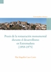 Front pagePraxis de la restauración monumental durante el desarrollismo en Extremadura (1959-1975)