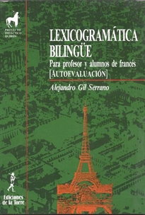 Books Frontpage Lexicogramática bilingüe para el profesor y alumnos de francés.