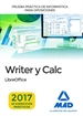 Front pagePrueba práctica de Informática: Writer y Calc