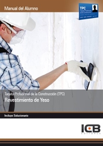 Books Frontpage Tarjeta Profesional de la Construcción (TPC). Revestimiento de Yeso