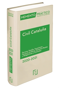 Books Frontpage Memento Civil Cataluña 2020-2021