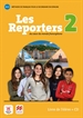 Front pageLes reporters 2 - A1.2 Éd. Macmillan -Livre de l'élève + CD