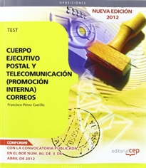Books Frontpage Cuerpo Ejecutivo Postal y de Telecomunicación (promoción interna). Test